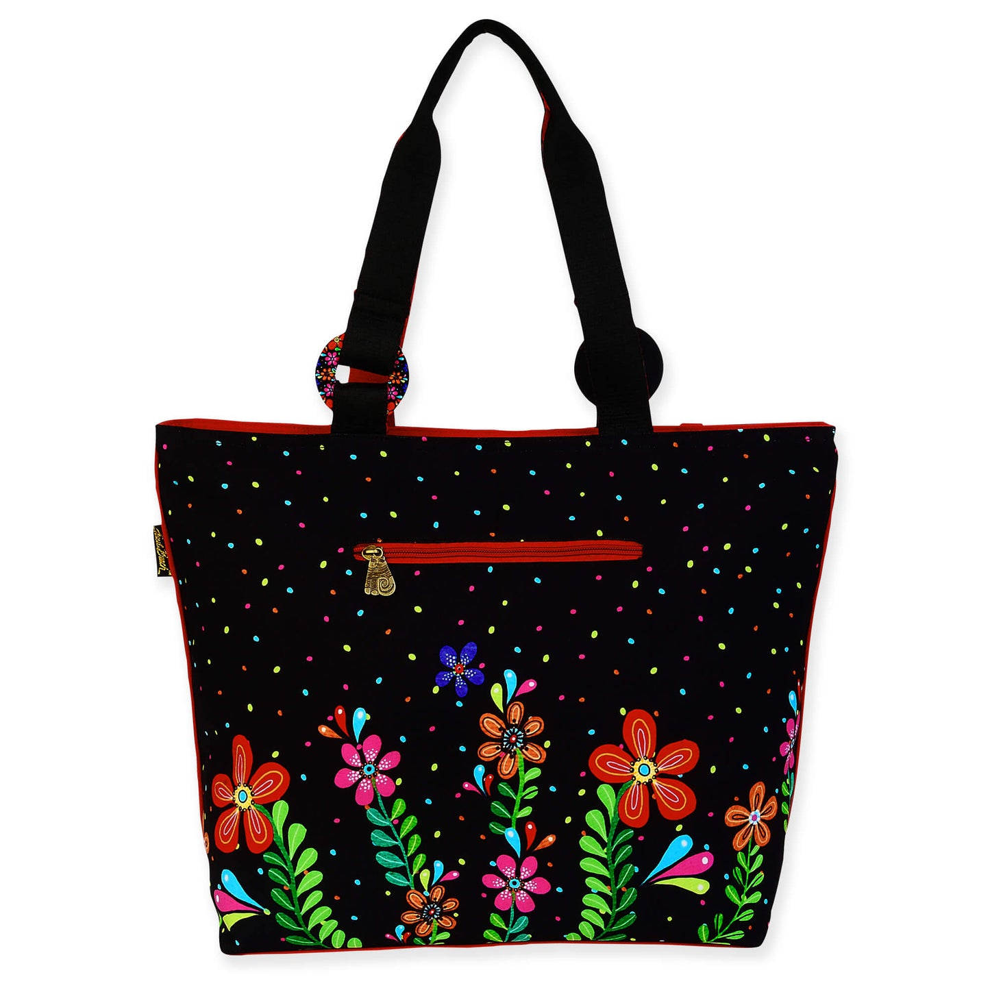 Laurel Burch Kaleidoscope Kat Large Tote