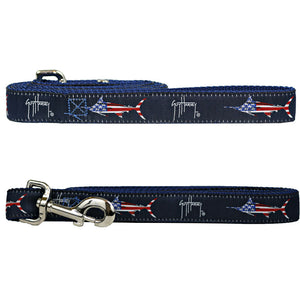 Guy Harvey USA Marlin Nylon Dog Leash