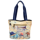 Guy Harvey Antiqued Canvas Small Tote