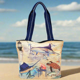 Guy Harvey Antiqued Canvas Small Tote