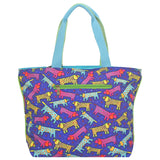 Laurel Burch Canine Family Large Shoulder Tote Bag