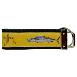 Classic Guy Harvey Yellow Wahoo Key Chain