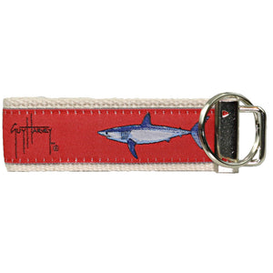 Guy Harvey Red Mako Shark Key Ring